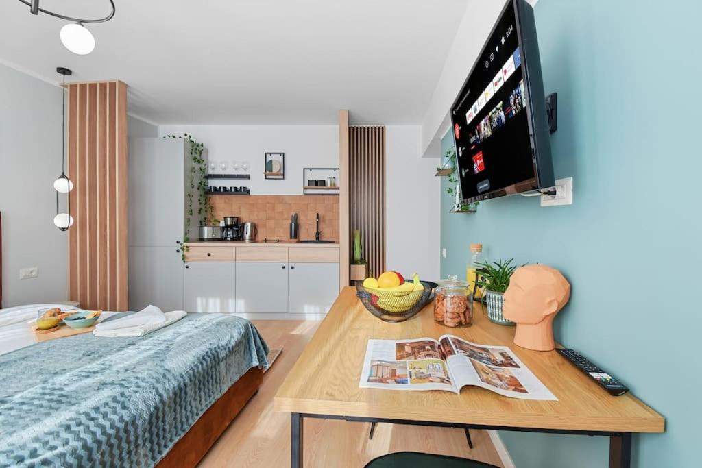 Mysa Modern Studio * Near Cismigiu Park * Netflix Бухарест Екстер'єр фото